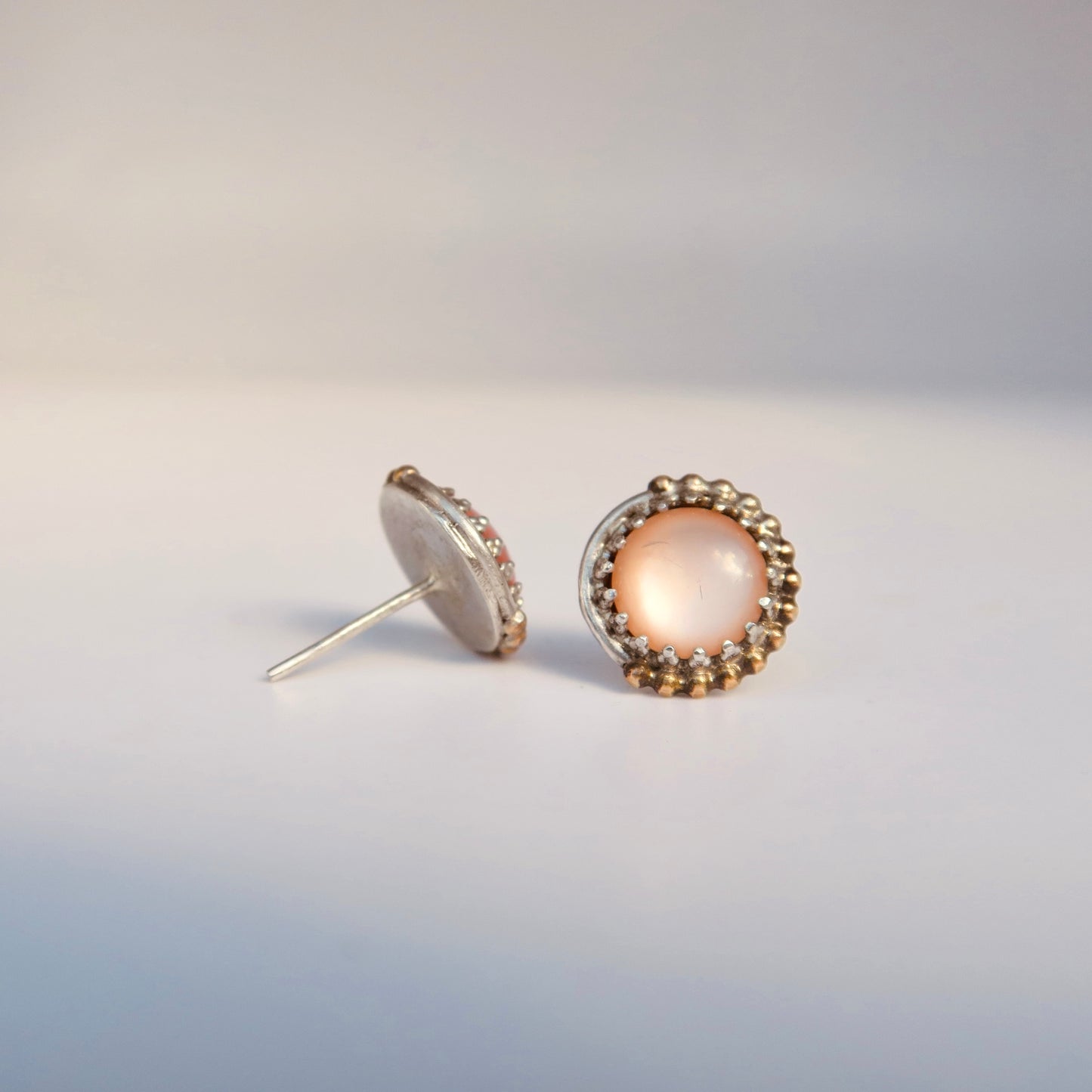 Mother Of Pearl Sunrise Studs