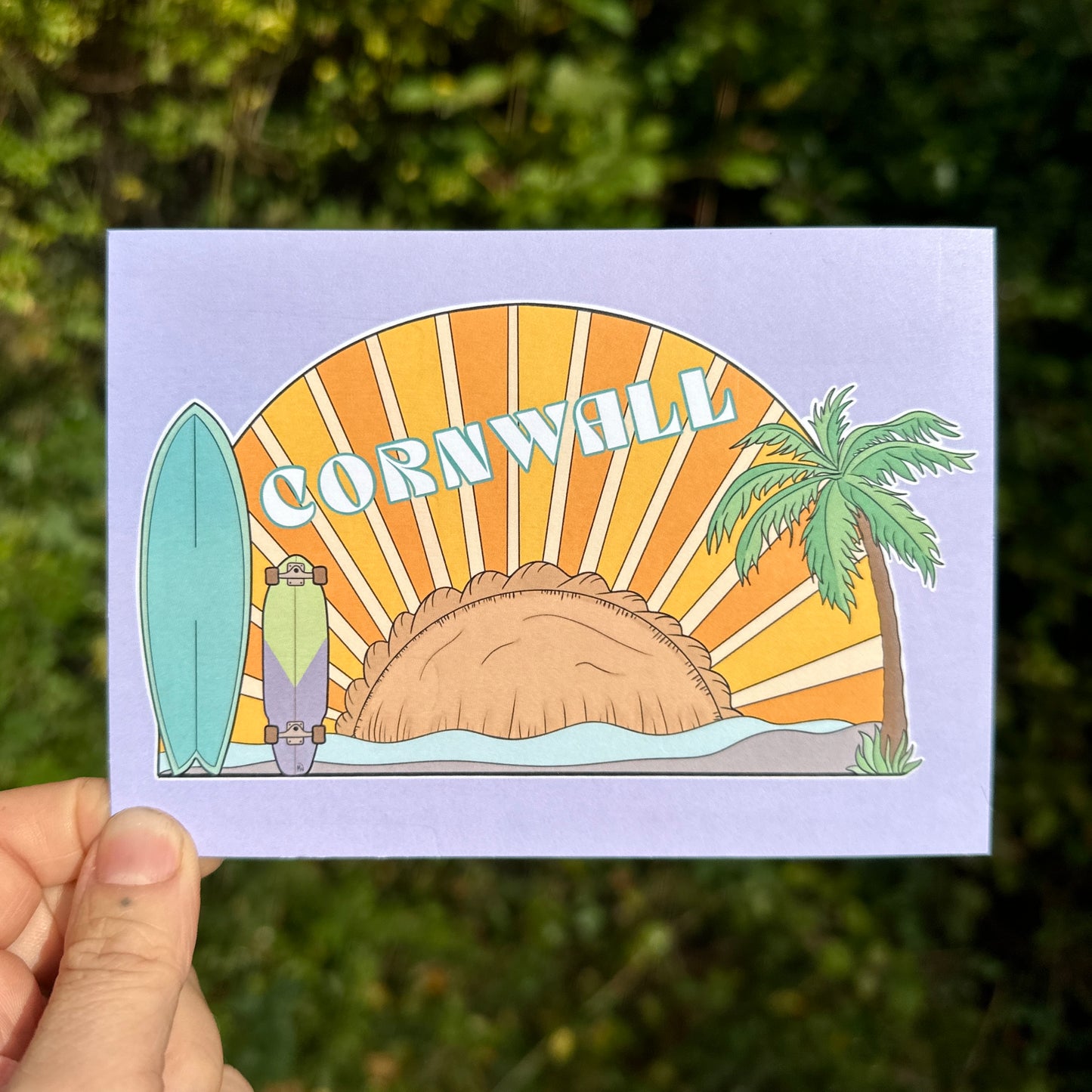 Cornwall County Quirks Postcard